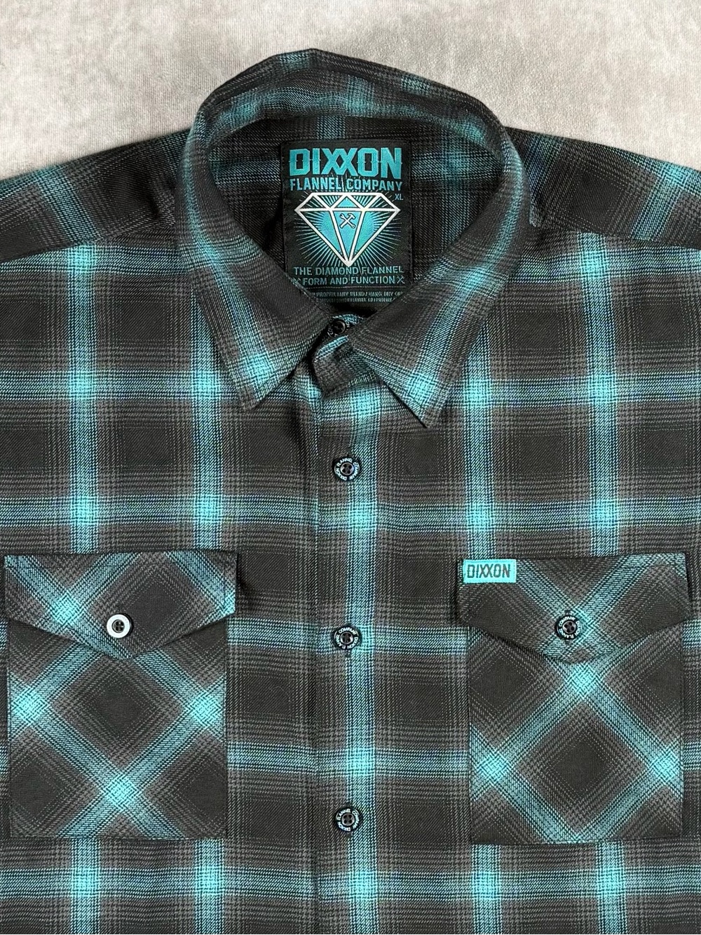 Dixxon Flannel Co Shirt Mens XL The Diamond Form Function Flannel